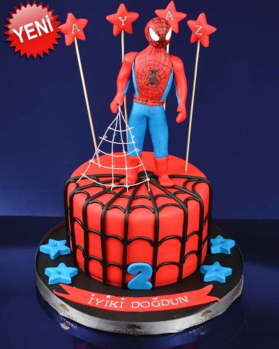 Spiderman Resimli Pasta Pasta Sekeri