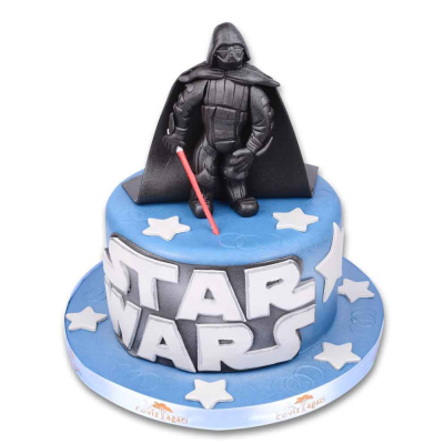 Star Wars Darth Vader Doğum Günü Pastası