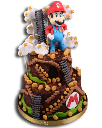 Super Mario Doğum Günü Pastası