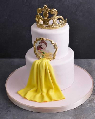 Taçlı Prenses Doğum Günü Pastası