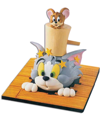 Tom ve Jerry Doğum Günü Pastası