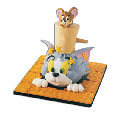Tom ve Jerry Doğum Günü Pastası