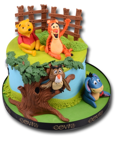 Winnie Pooh Doğum Günü Pastası