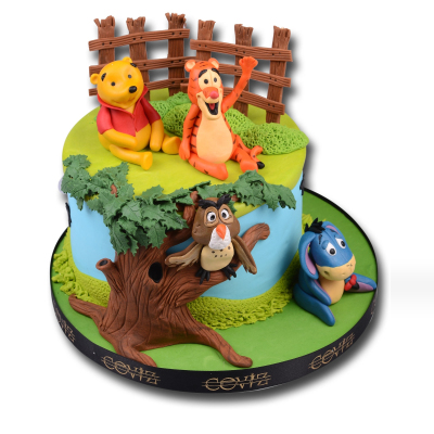 Winnie Pooh Doğum Günü Pastası