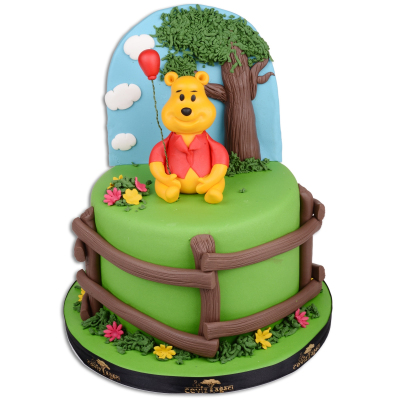Winnie The Pooh Doğum Günü Pastası
