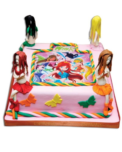 Winx Doğum Günü Pastası