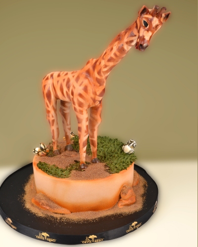 Zürafa Doğum Günü Pastası